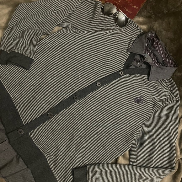 ✨👕BLUE GURU CARDIGAN 2IN1 SWEATER👕✨ - Picture 8 of 9